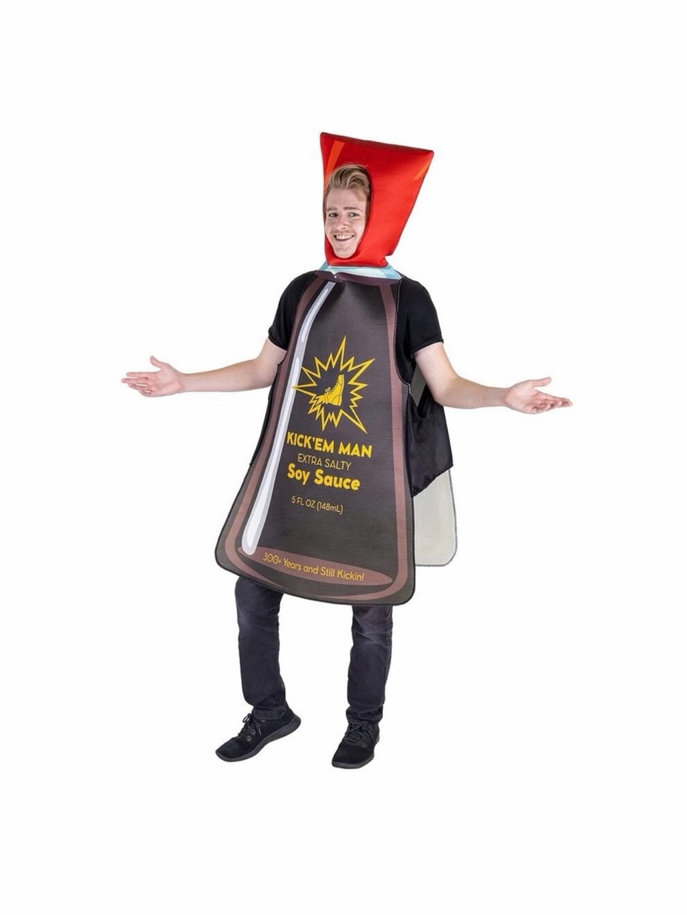 Hauntlook Salty Soy Sauce Adult Halloween Costume One Size NEW